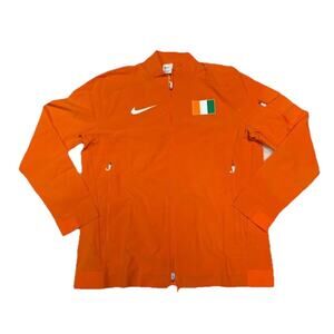 Nike Pro Elite Cote Divoire Ivory Coast Orange Size Medium Jacket CI8712-812